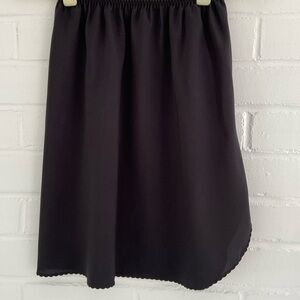 Classic Old Style Black Vanity Fair Slip Size Small